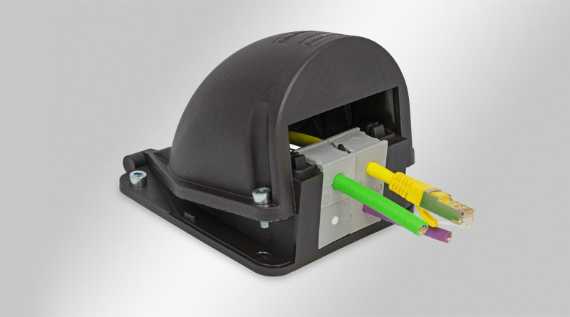 KEL-FW | Split Bulkhead for 90° Cable Transit