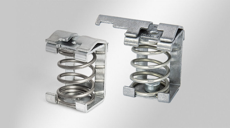 EMV Schirmklemmen mit Druckfeder