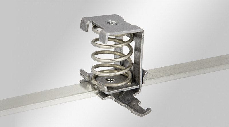 EMV Schirmklemmen mit Druckfeder